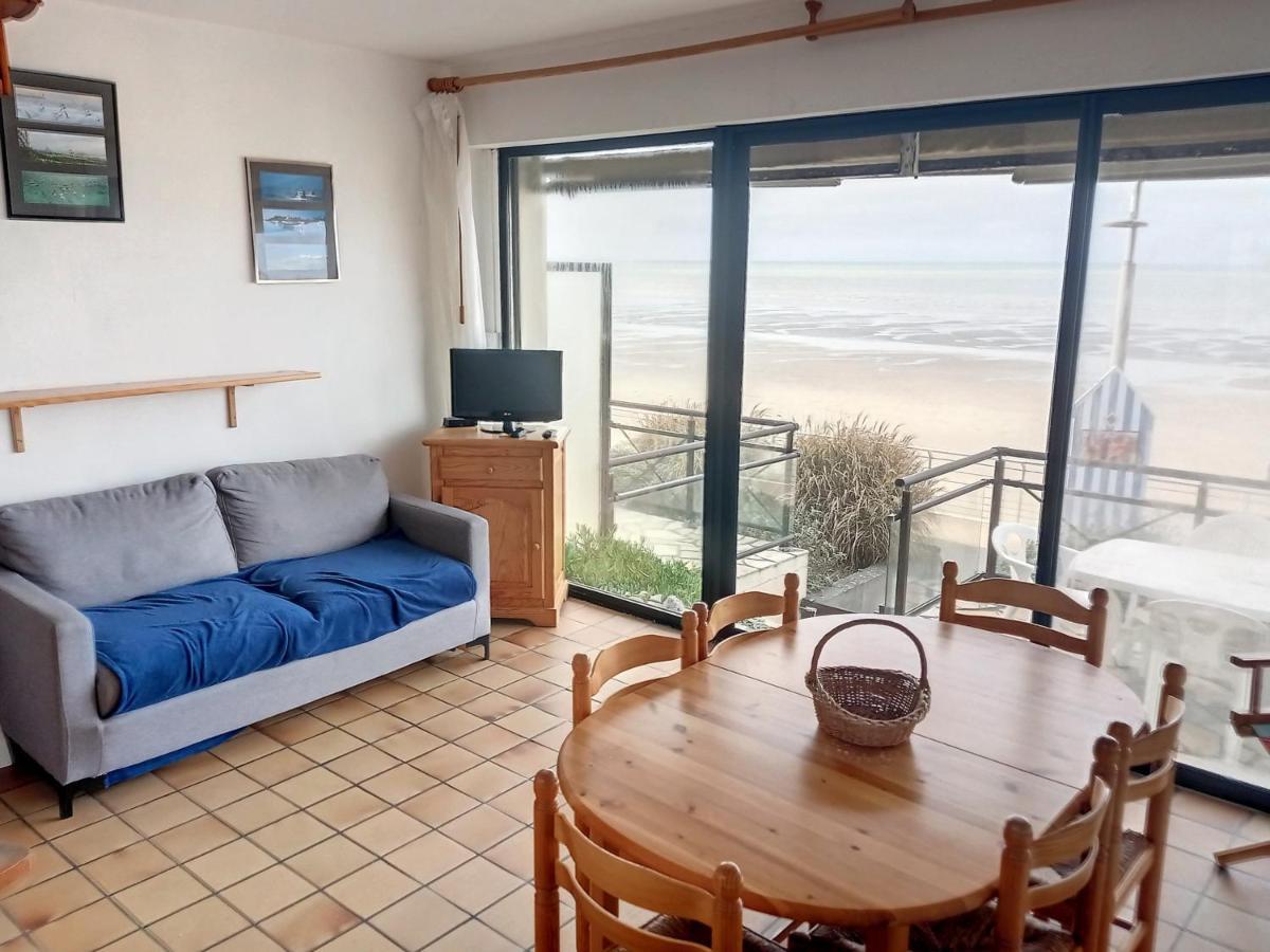 Appartement Duplex En Front De Mer Avec Terrasse - Acces Direct Plage - 2 Chambres + Cabine - Fr-1-361-456 Saint-Pair-sur-Mer Esterno foto